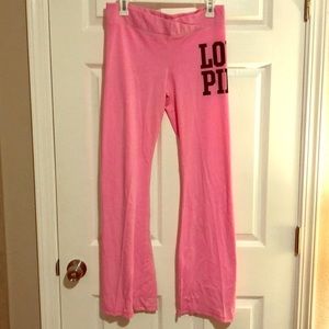 Victoria’s Secret PINK Lounge Pants Small Pink